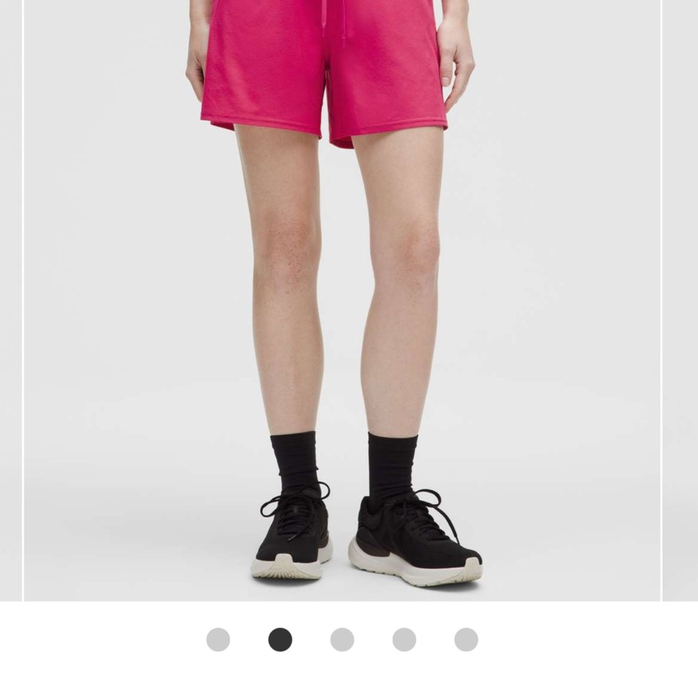 Lululemon Athletica Vibrant Pink Athletic Shorts